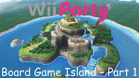 Wii Party Intro Board Game Island Part Youtube