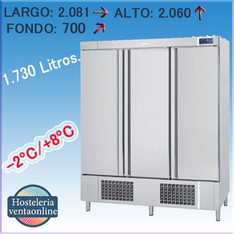 ARMARIO DE REFRIGERACIÓN INFRICO AN 1603 T F