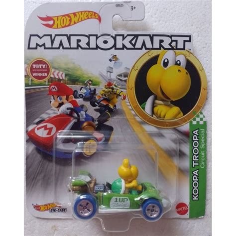 Carrinho Hot Wheels Mário Kart Koopa Troopa Shopee Brasil