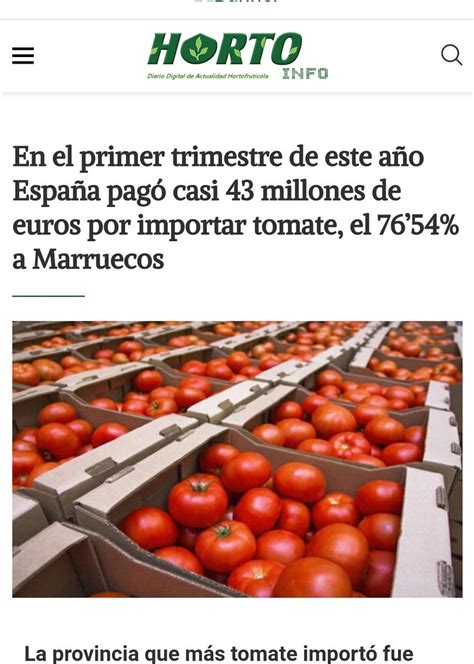 El Palleter On Twitter 43 M De Paga El Gobierno Por Traer Tomates