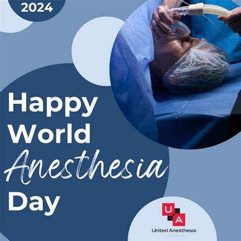 happy world anesthesia day    united anesthesia united