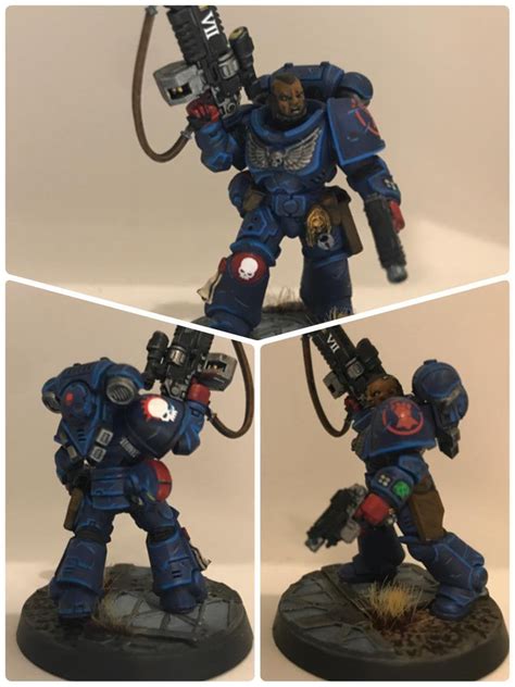 Crimson Fists Primaris LT : Warhammer40k