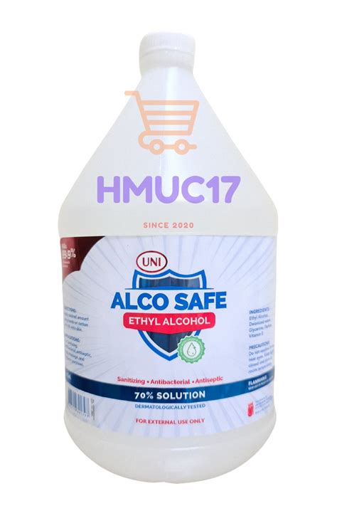 Uni Alco Safe Ethyl Alcohol Solution Lazada Ph