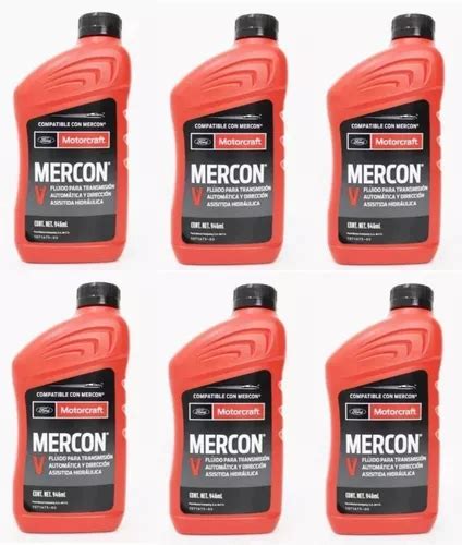 Aceite Mercon V Motorcraft Transmision 6 Botellas Envío gratis