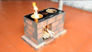 Dapur Tungku Kayu Bakar Modern Koleksi Gambar