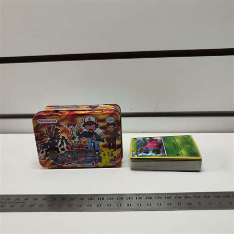 Pokemon Cards in Tin (b) (s)