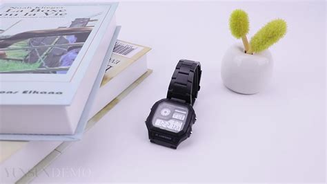 Hot Selling Skmei 1335 Luxury Digital Waterproof Black Gold Wrist Watch ...