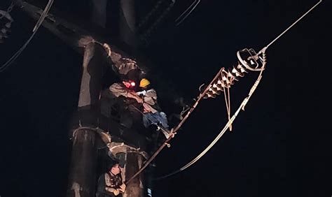 Oberá Una falla en la línea 132 Kv dejó sin luz a varias localidades