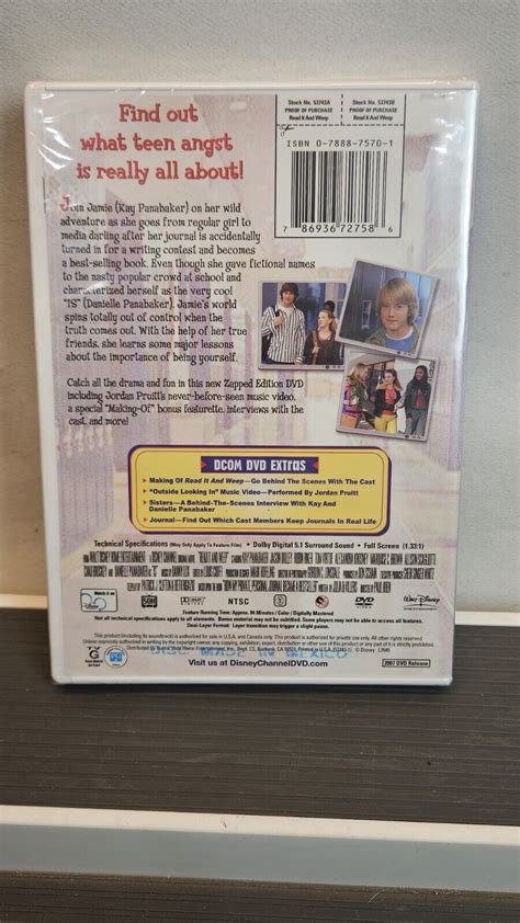 Read It And Weep Dvd Zapped Edition Disney Original Brand New