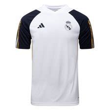 Real Madrid Training T Shirt Tiro Yellow Blue Unisportstore