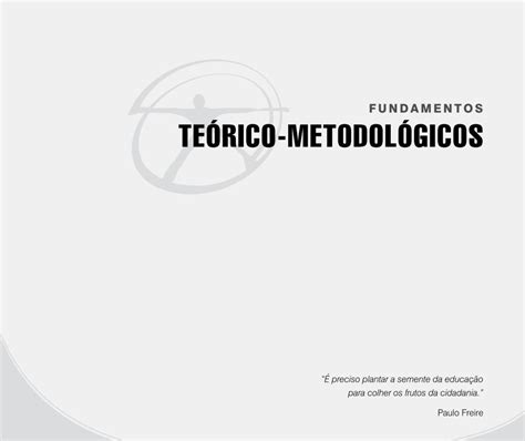 PDF FUNDAMENTOS TEÓRICO METODOLÓGICOS a complexidade da prática