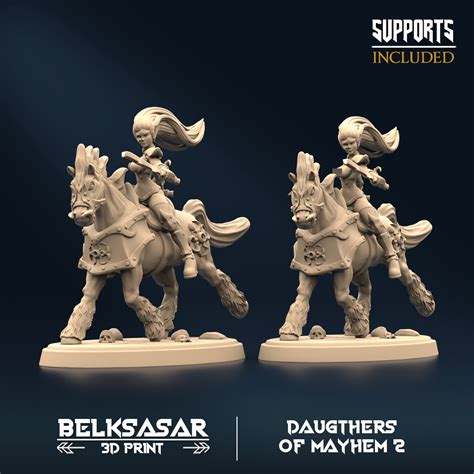 3D File Sisters Doomraider A Normal And Nude 3D Printing Template To