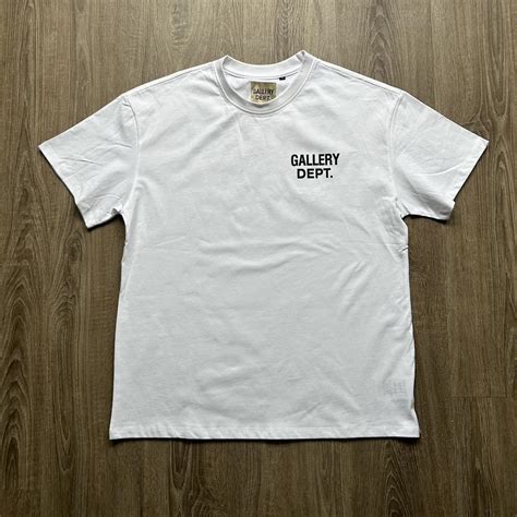 Gallery Dept Mens White T Shirt Depop