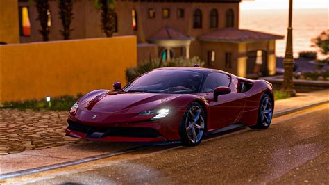 Ferrari Sf90 Stradale Forza Horizon 5 Controller Player Gameplay