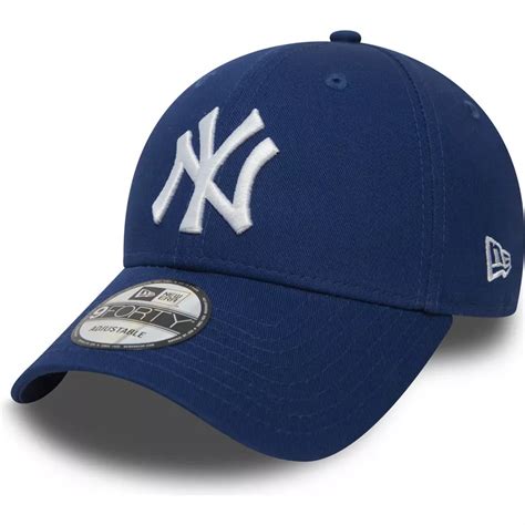 New Era Curved Brim 9forty Essential New York Yankees Mlb Blue