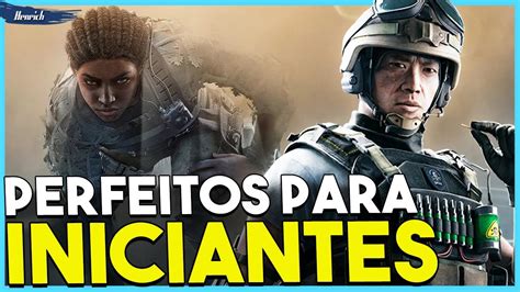 TOP 6 OPERADORES DE DEFESA PERFEITOS PARA INICIANTES NO RAINBOW SIX