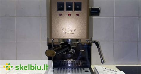 Gaggia Classic Kavos Aparatas Skelbiu Lt