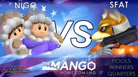 Mango Homecoming Fd Nigo Ice Climbers Vs Clg Sfat Fox Ssbm