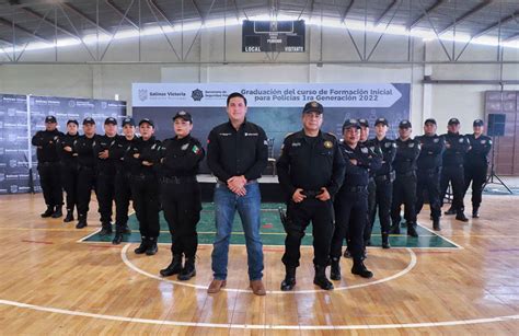 Incrementa Salinas Victoria Número De Policías Municipales Se Gradúa Primera Generación Del