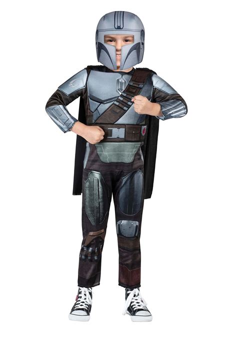 STAR WARS COSTUME DE MANDALORIAN ENFANT TRÈS PETIT 3 4 THE