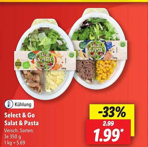 Select Go Salat Pasta Angebot Bei Lidl