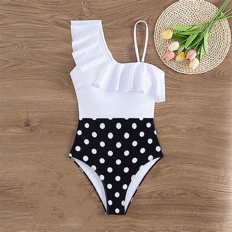 Runfenguu Swimsuits Bikini Swimsuit Plus Sizewomen Printing Split Body Soft Backless Bikini