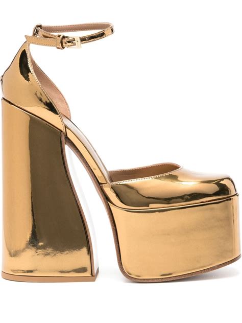 Le Silla Nikki Mm Patent Leather Platform Pumps Farfetch