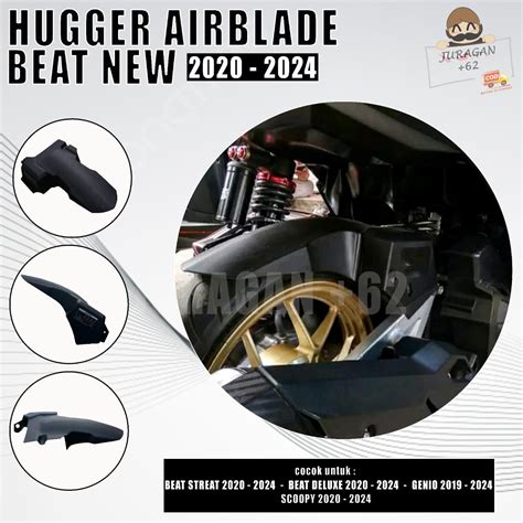 Hugger Beat Street Deluxe Scoopy Genio New Airblade Hager Huger Spakbor