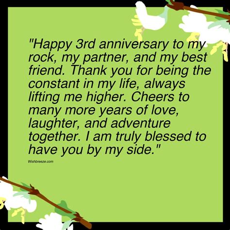 Rd Wedding Anniversary Wishes And Messages Wishbreeze