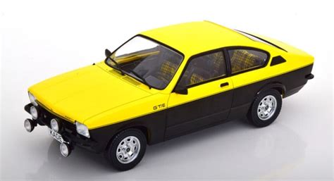 Modellbau Klar De Mcg Opel Kadett C Coupe Gt E Gelb Schwarz