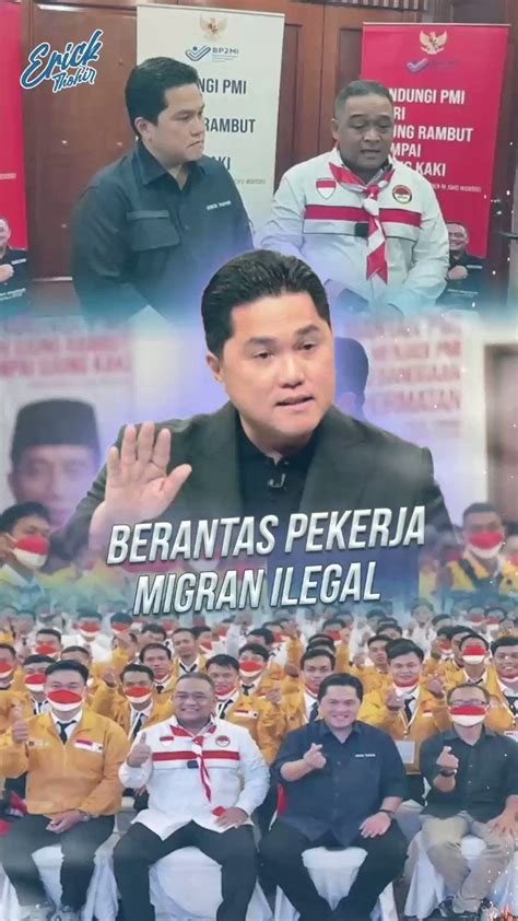 Yudianto Yudi On Twitter Utk Melindungi Pekerja Migran Erickthohir