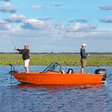 Kinocean 16 FT Side Console Electric Boat Aluminum Bass Fishing Boat