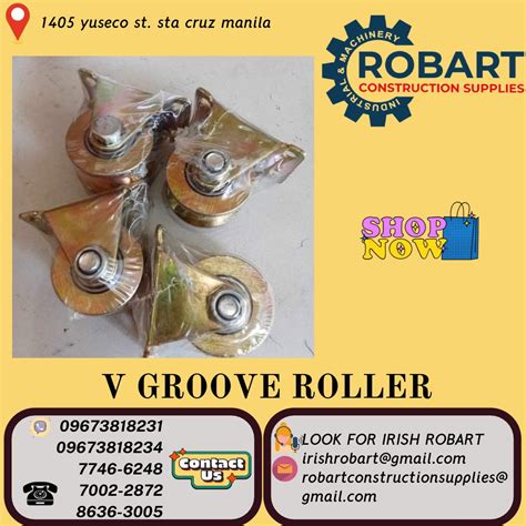 V Groove Roller, Commercial & Industrial, Construction Tools ...