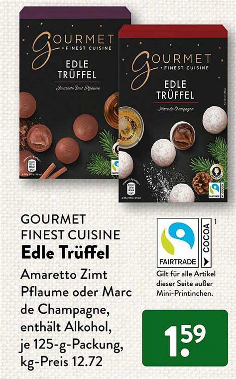 Gourmet Finest Cuisine Edle Tr Ffel Angebot Bei Aldi S D Prospekte De