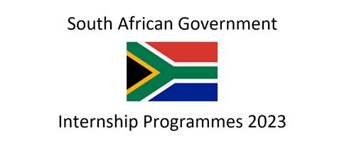 Internship Programmes 2023 South African Government Anzimag