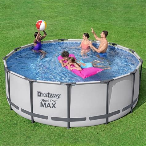 Bestway Steel Pro Max Set Piscina Rotonda X Cm