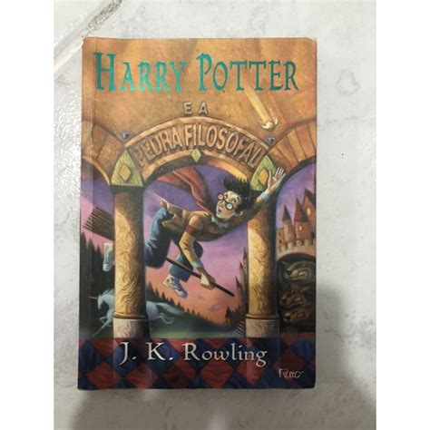 Livro Harry Potter E A Pedra Filosofal Shopee Brasil