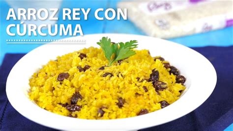 Arroz Rey con cúrcuma YouTube