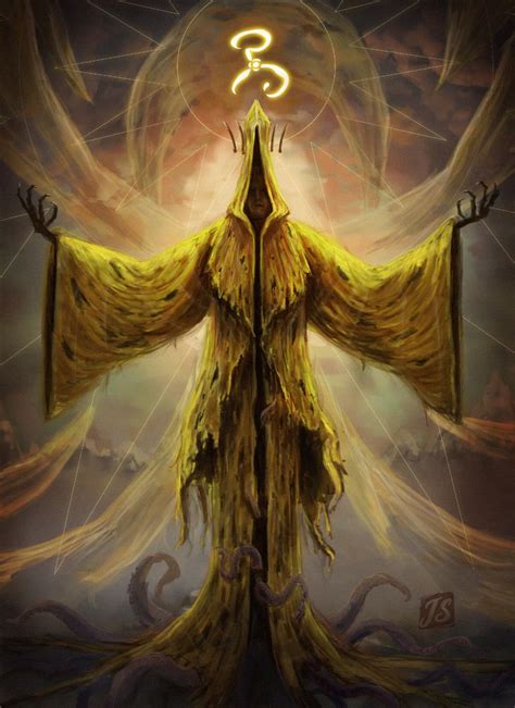 ArtStation - Hastur ( the king of yellow ), João Sergio | Dark fantasy ...