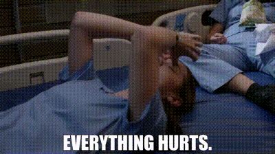 YARN Everything Hurts Grey S Anatomy 2005 S19E01 Everything