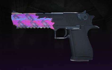 How To Craft Desert Eagle Neon Blaze Stickers Guide Csgobroker