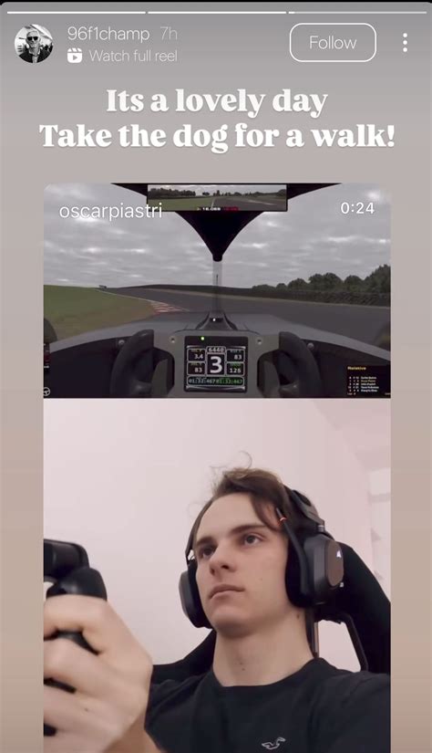 Damon Hill reacts to McLaren driver Oscar Piastri's latest post on