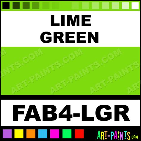 Lime Green Paint Body Face Paints - FAB4-LGR - Lime Green Paint, Lime ...