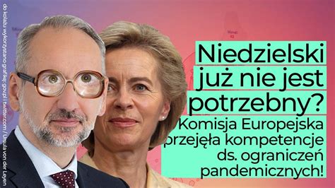 Komisja Europejska przejęła kompetencje ds ograniczeń pandemicznych w