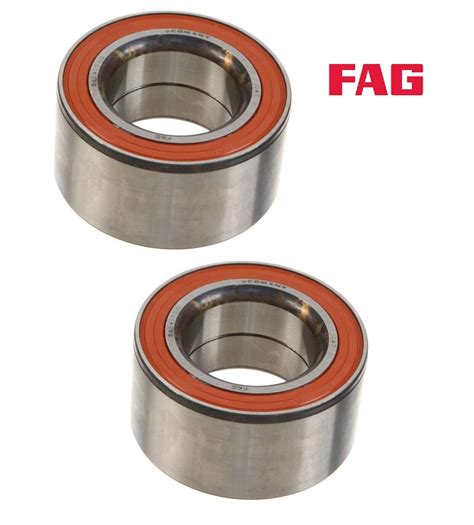 For Bmw E30 E36 Z3 E46 E85 E86 Set Of 2 Wheel Bearings Rear Trailing Arm Oem Fag Ebay