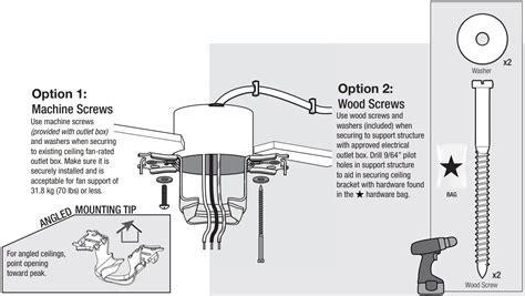 Hunter 51817 Gilrock No Light 52 Inch Ceiling Fan Instruction Manual