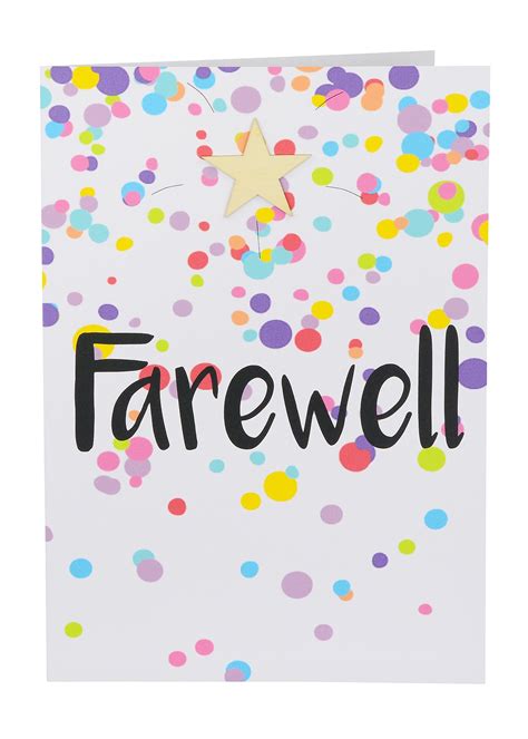 Large Farewell Cards - Goodbye & Good luck Message Ideas