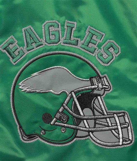 Starter Kelly Green and Silver Philadelphia Eagles Locker Room