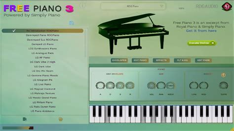 Free Piano 3 By RDGAudio Piano Plugin VST3 Audio Unit