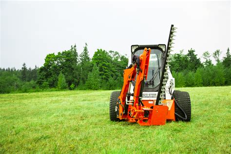 Skid Steer Sickle Bar Mower Eterra Raptor Boom Mower Sickle 5